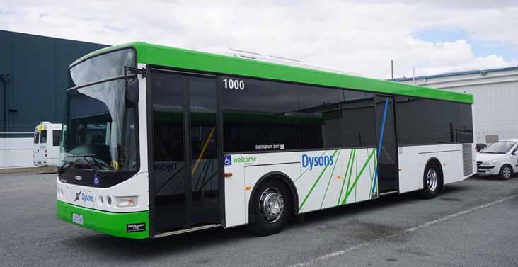 Dysons Volvo B7RLE Volgren CR228L 1000